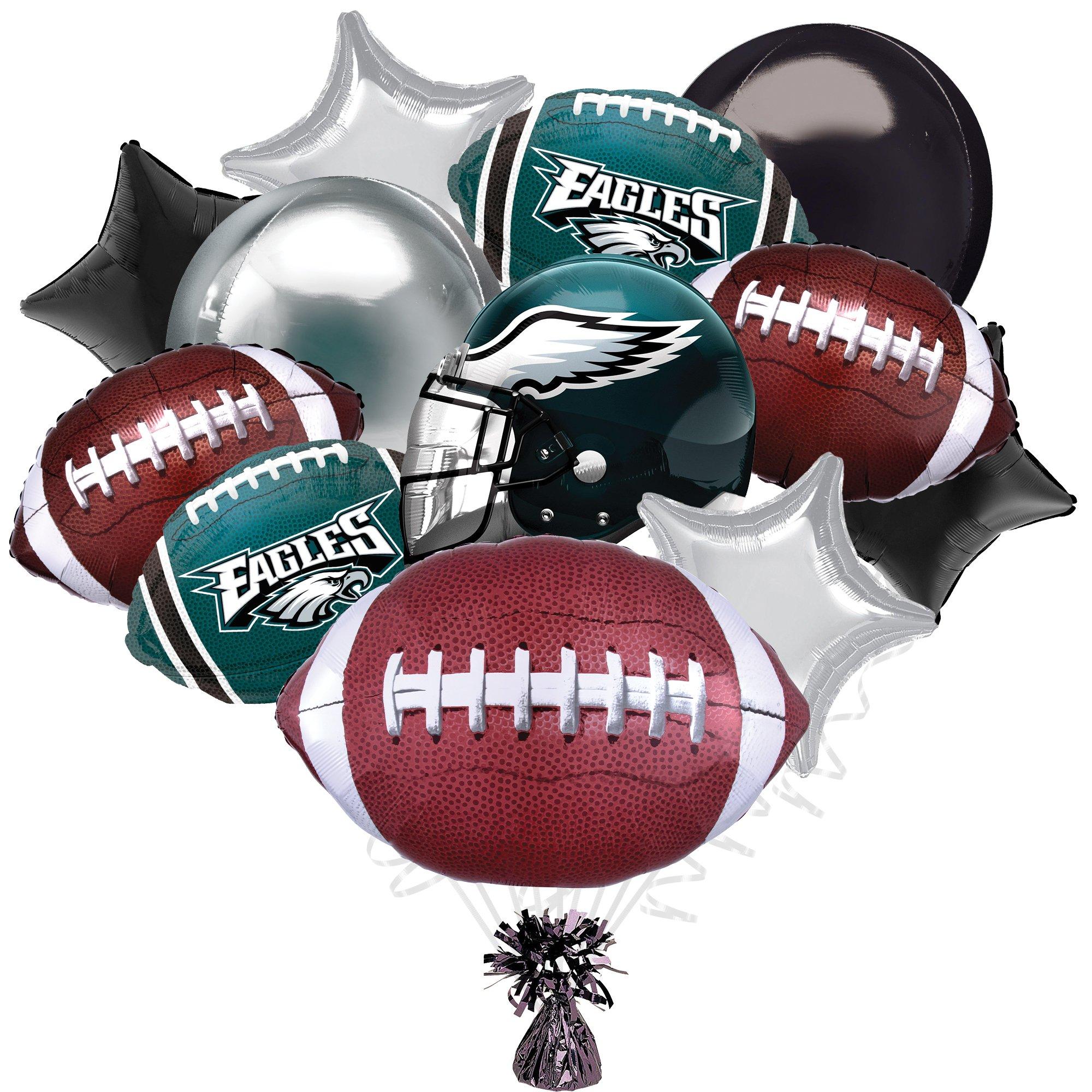 Philadelphia Eagles Foil Balloon Bouquet